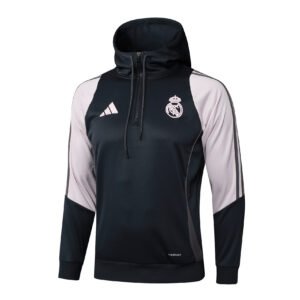 24-25 Half Real Madrid dark gray tracksuit