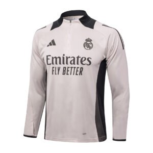 24-25 Half Real Madrid light pink tracksuit