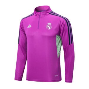 22-23 Half  Real Madrid purple tracksuit