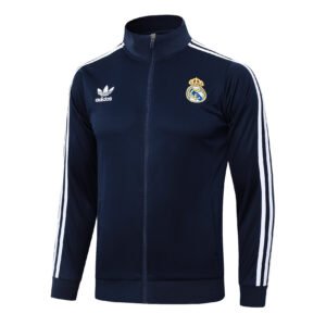 24-25 Long Real Madrid Royal Blue Sports Suit