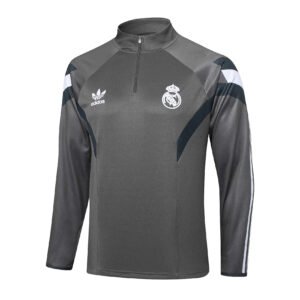 24-25 Half Real Madrid Grey tracksuit