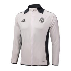 24-25 Long Real Madrid Light Pink tracksuit