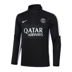 23-24 Half  Paris black training suit