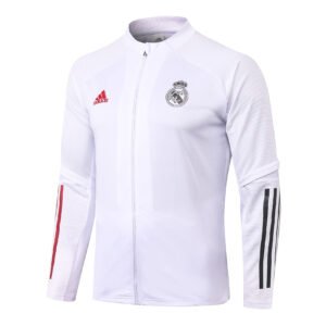 2021 Long  Real Madrid White tracksuit