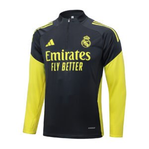 25-26 Half Real Madrid Dark Grey tracksuit