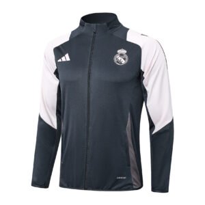 24-25 Long Real Madrid Grey tracksuit