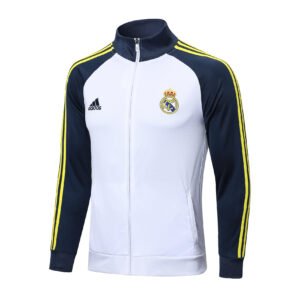 22-23 Long Real Madrid white tracksuit