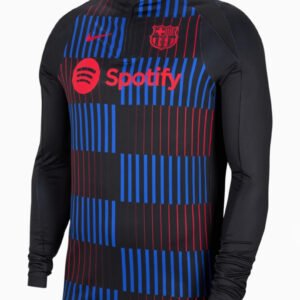 2024-25 Barcelona Red & Blue Thailand Soccer Tracksuit Uniform