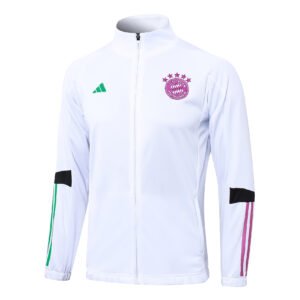 23-24 Long Bayern white tracksuit