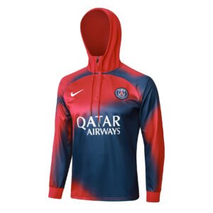23-24 Half  Paris red training suit