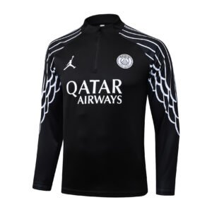2526 Half Jordan Paris Black Inkjet Training Jersey