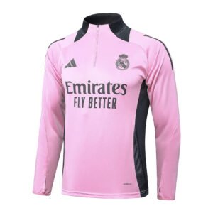 24-25 Half Real Madrid Pink tracksuit