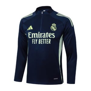 25-26 Half Real Madrid Blue Sports Suit